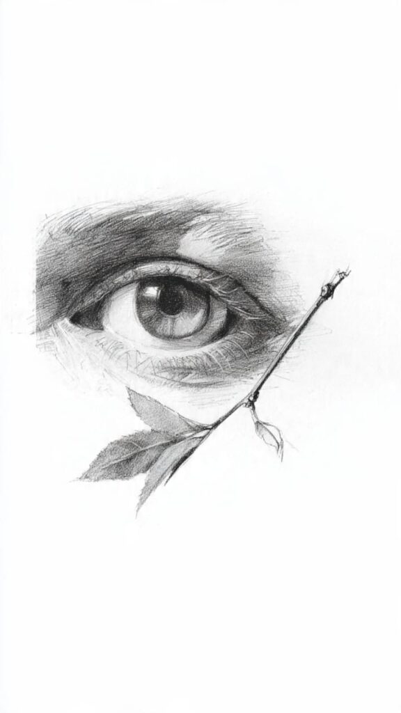 eyes sketch